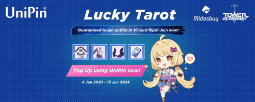 Terima Hadiah Fantastis Melalui Tower of Fantasy – Lucky Tarot Draw!